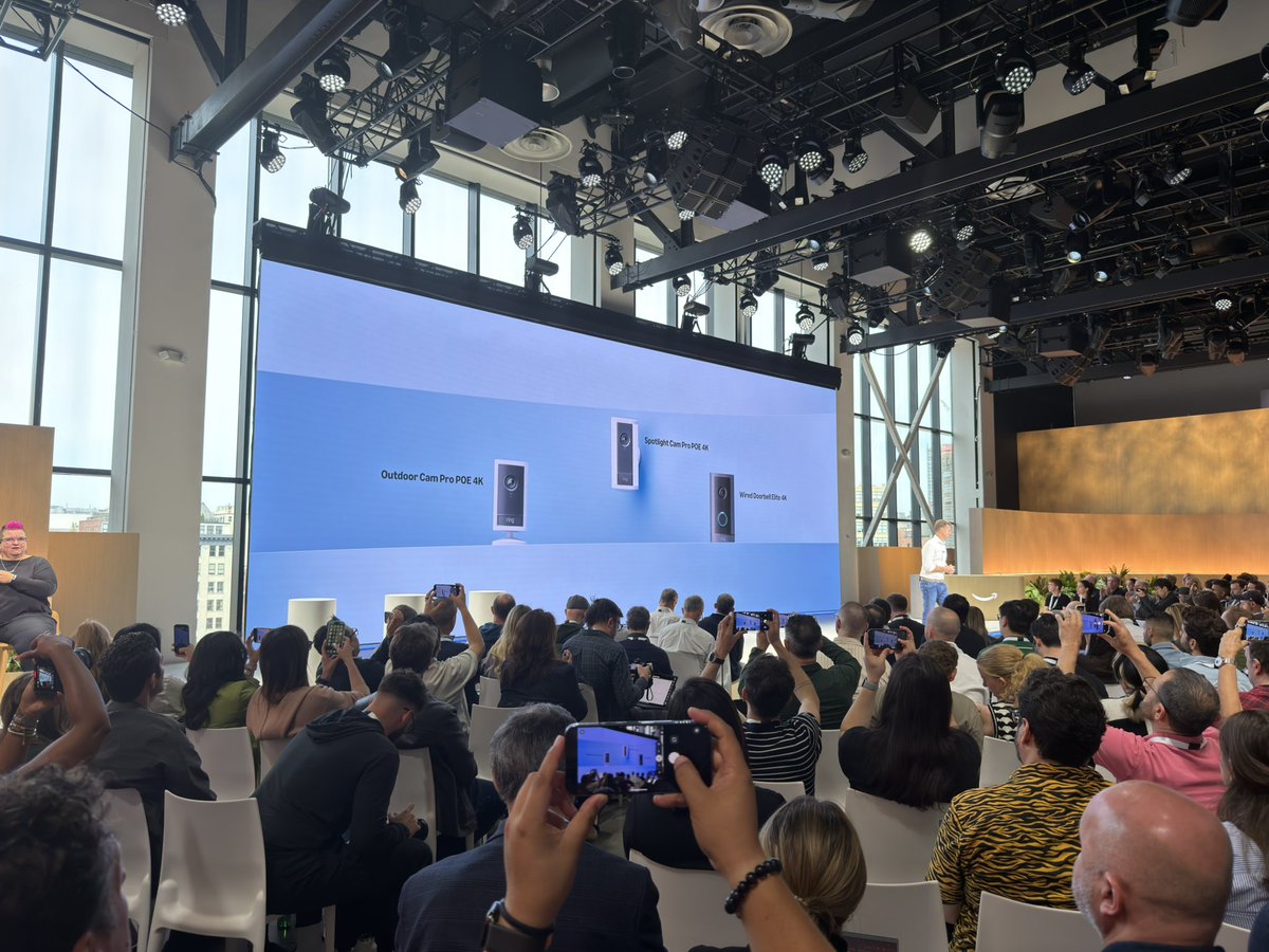 mattswider's tweet image. Amazon announced new Ring Video Cameras and Video Doorbell Cameras.