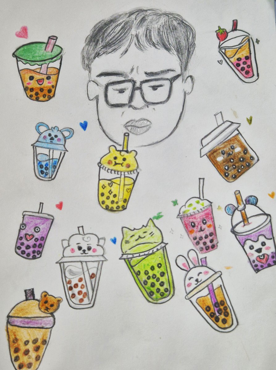 OnlyRealPJ's tweet photo. On special of #Jimitober, I opened a New cafe named "Mochi Matcha" 🧋 https://t.co/6fbWba3BrX