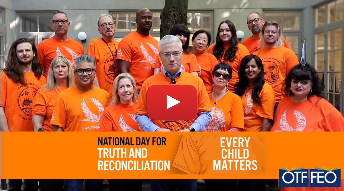 Orange Shirt Day message/Message de la Journée du chandail orange youtube.com/watch?v=n-56en…