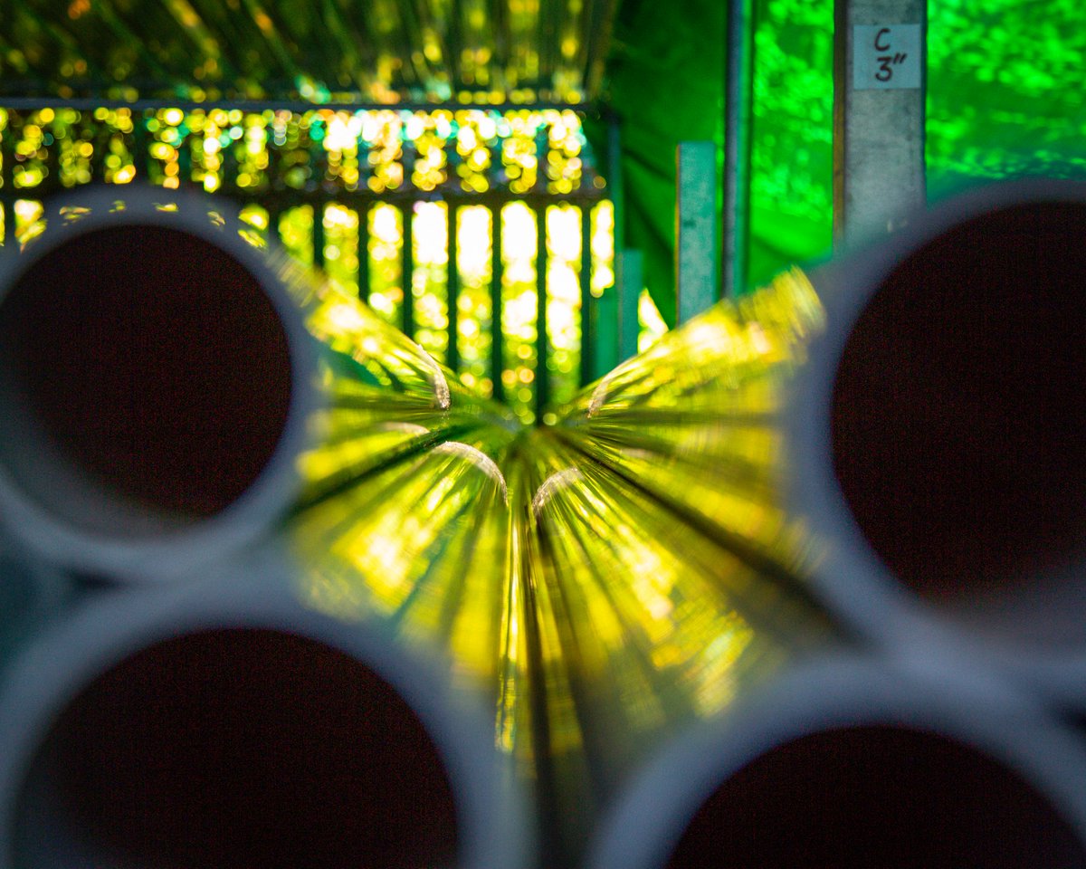 Pipes catching the morning sun ☀️

Ready and waiting to be delivered across the UK for your flow &amp; plumbing needs.

Available to purchase now at pipestock.com, link on our profile.
#Pipestock #PipeFittings #PipesAndFittings #pipe #pipeyard #abs #pvc #photography