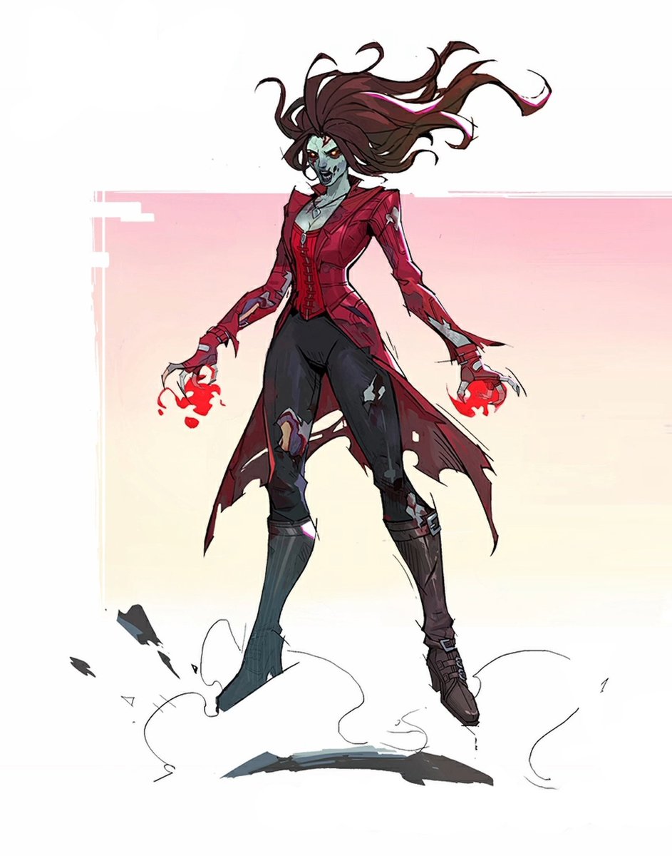 ‼️ ZOMBIE SCARLET WITCH COSTUME

Today's Season 4.5 Dev Vision gave us a sneak peek at an upcoming zombie costume for Scarlet Witch, inspired by her appearance in What If...? and the recent Marvel Zombies. #MarvelRivals