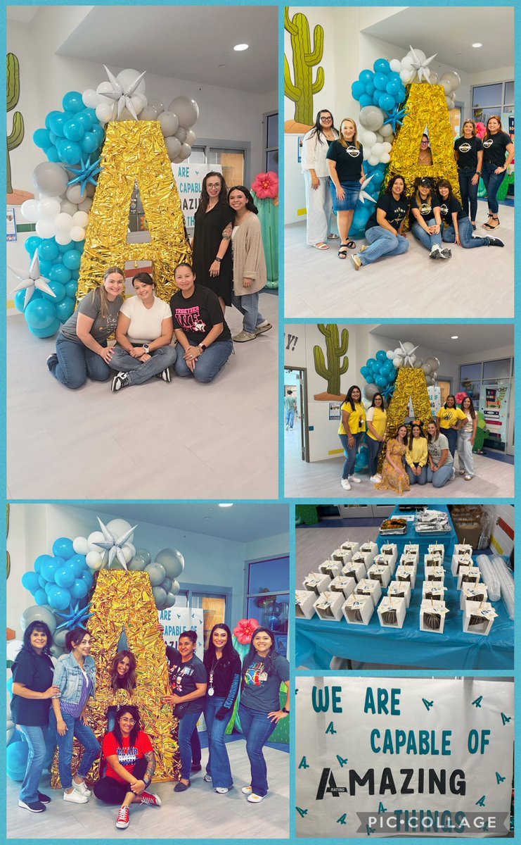 CTrails_ES's tweet image. DBack staff and scholars celebrate another “A”mazing school year. Hard work pays off with scholar success! #CTEHeartAtWork❤️🌵 #WeLeadTX #TeamSISD