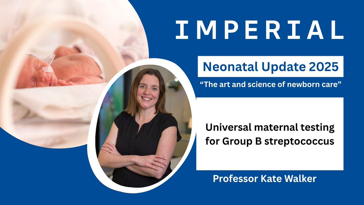NU25 - Day 2
'Universal maternal testing for Group B streptococcus'

Professor Kate Walker, Professor of Obstetrics/Ann McClaren Fellow University of Nottingham

<a href="/kate3539/">Kate Walker</a> <a href="/nottmhospitals/">Nottingham University Hospitals</a> <a href="/UniofNottingham/">Uni of Nottingham #WeAreUoN</a> 
<a href="/nottingham_CTU/">NCTU</a> <a href="/NIHRresearch/">National Institute for Health and Care Research</a> <a href="/nottsobsdocs/">Notts.Obs.Docs 💙</a> <a href="/NottmMaternity/">NUH Maternity</a> <a href="/RCObsGyn/">RoyalCollegeObsGyn</a>