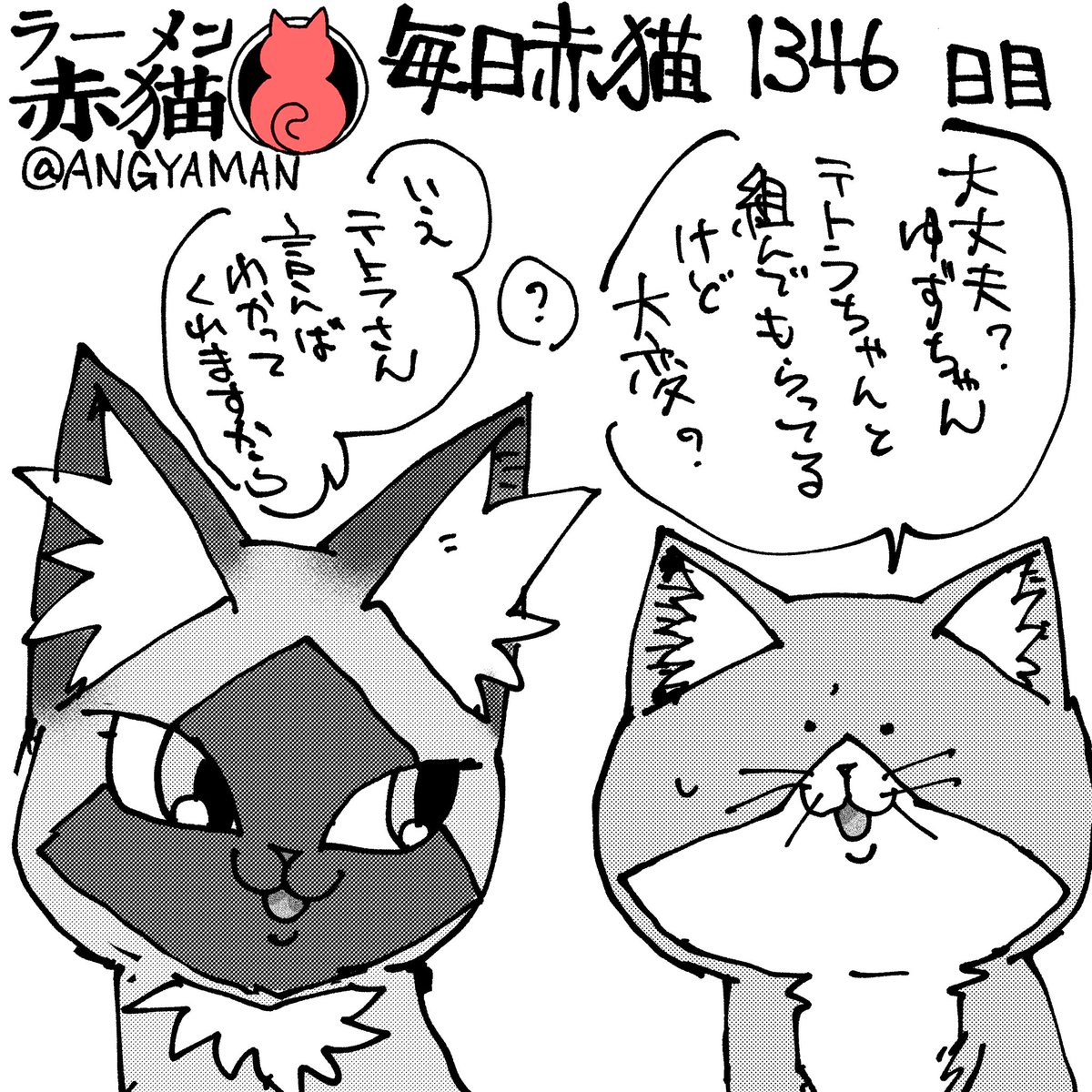 平気です
#ラーメン赤猫 #ジャンププラス
165杯目 https://t.co/d5M6LPCGVw 