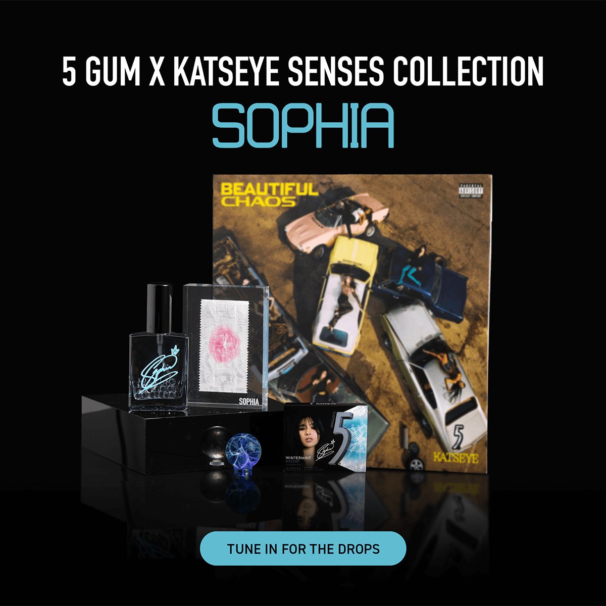 🌟| #SOPHIA 5Gum KATSEYE Senses Collection