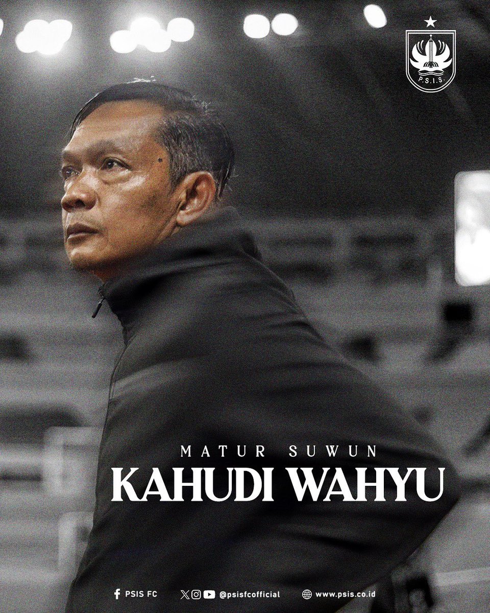 psisfcofficial's tweet photo. PSIS Semarang dan Coach Kahudi Wahyu sepakat untuk mengakhiri kontrak lebih awal.
Untuk sementara PSIS menunjuk asisten pelatih Ega Raka untuk menjadi caretaker.
PSIS Semarang berterimakasih atas kinerja dan kontribusi Coach Kahudi kepada tim. Matursuwun Coach Kahudi.
#PSIS https://t.co/KkaVKcRM4U