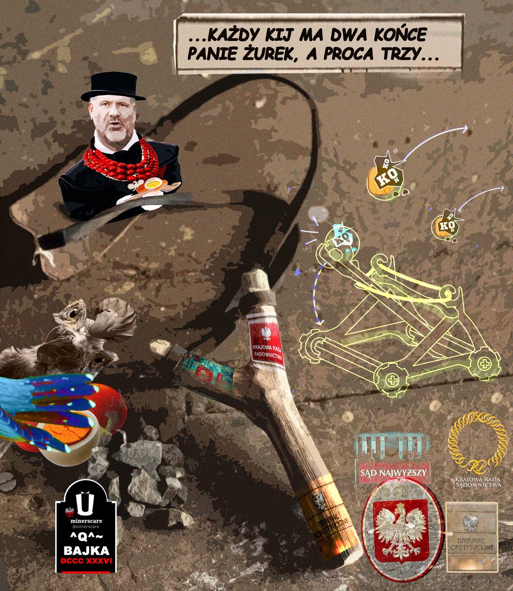 minerscare's tweet image. Krótka bajka o katapultach i jak działają #humor #zurek @w_zurek #sądy