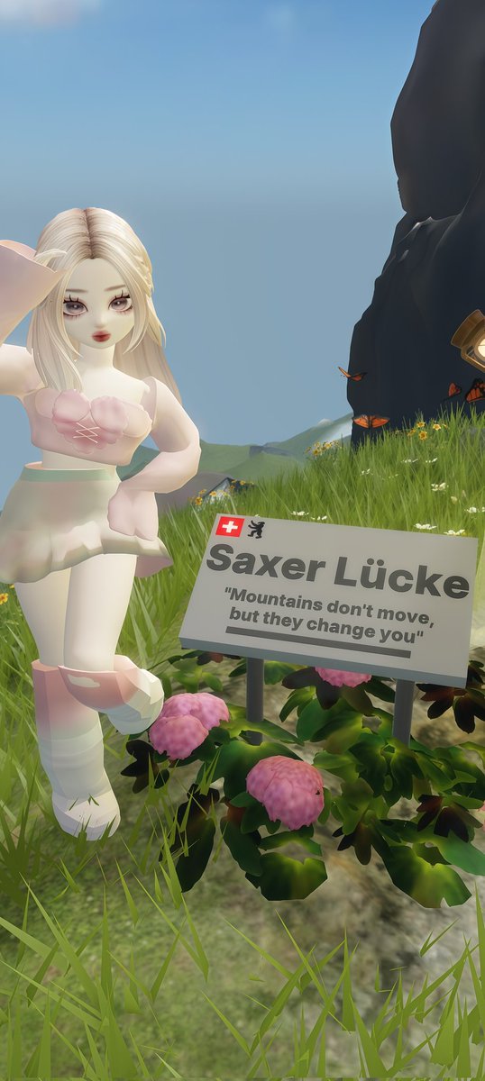 wfullsun's tweet image. yeay berhasil summit di Saxer Lücke. 😖🤍 sayangnya lupa foto sama sapi pake ava ini. 💔