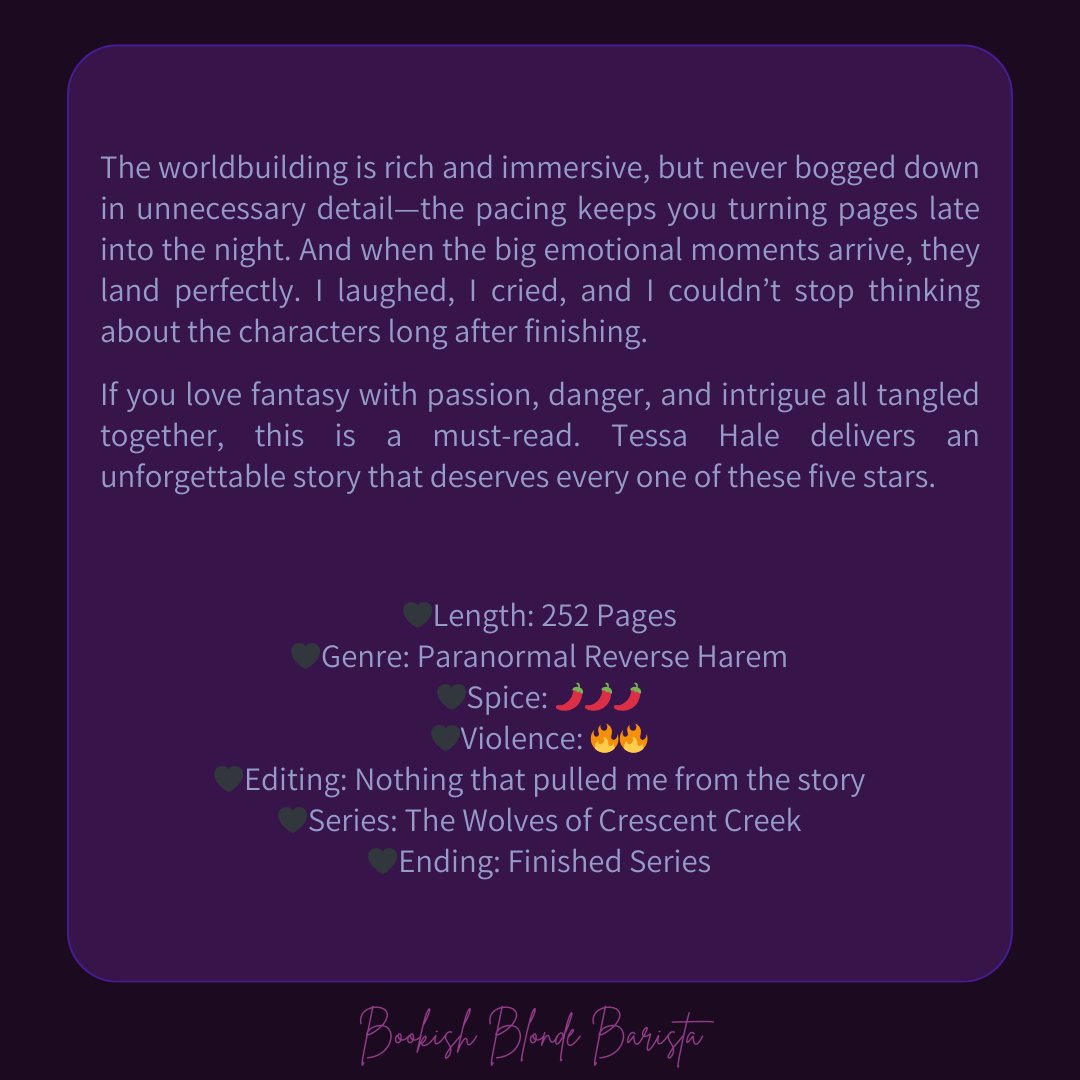 bookishbb's tweet image. ⭐️⭐️⭐️⭐️⭐️ Rising Reign by Tessa Hale is everything I want in a fantasy romance—danger, intrigue, sizzling chemistry, and twists that left me breathless. A MUST-READ for fans of power plays &amp;amp; passion! 📚🔥👑 #FantasyRomance #BookReview