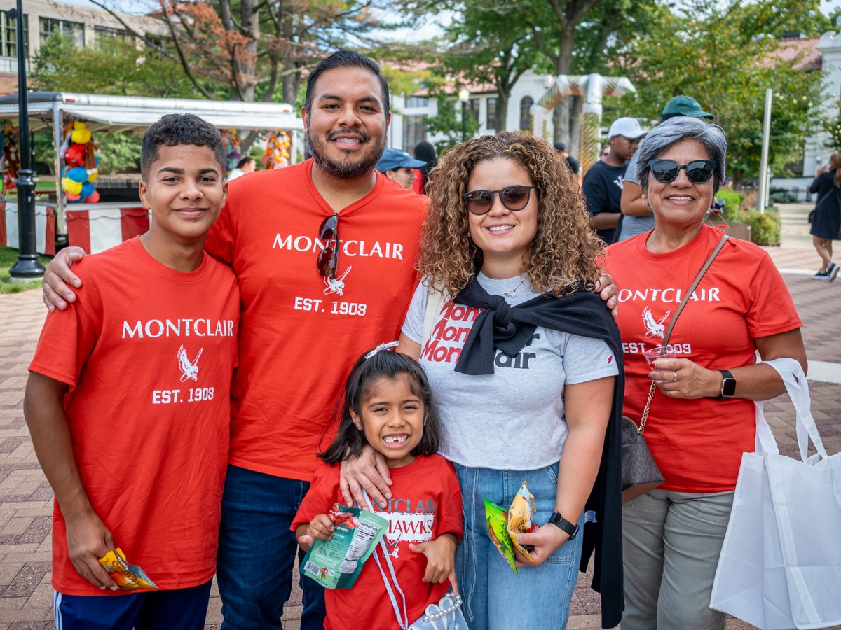 montclairstateu's tweet photo. This place was PACKED for #RedHawkHomecoming 🔴⚪️

To everyone who laughed, cheered, danced, snacked, and embraced—thank you! We hope your day was memorable! Our community truly makes this place special ♥️🦅

Check out the full 📸 gallery from the day: ⤵️ https://t.co/k8avb2o3Pa https://t.co/mQf6MoWZtC