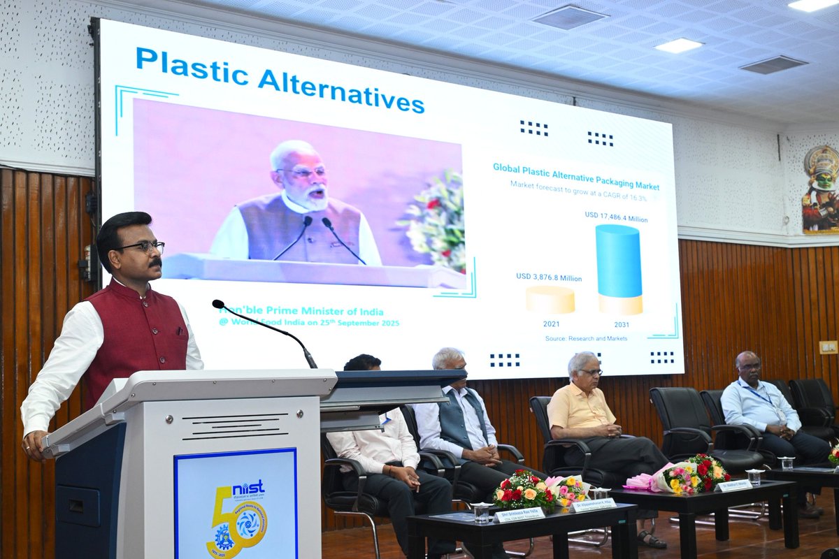 csir_niist's tweet photo. 4/5 #84YearsofCSIR @CSIR_IND @DrJitendraSingh @shekhar_mande https://t.co/cb8bVEkm85