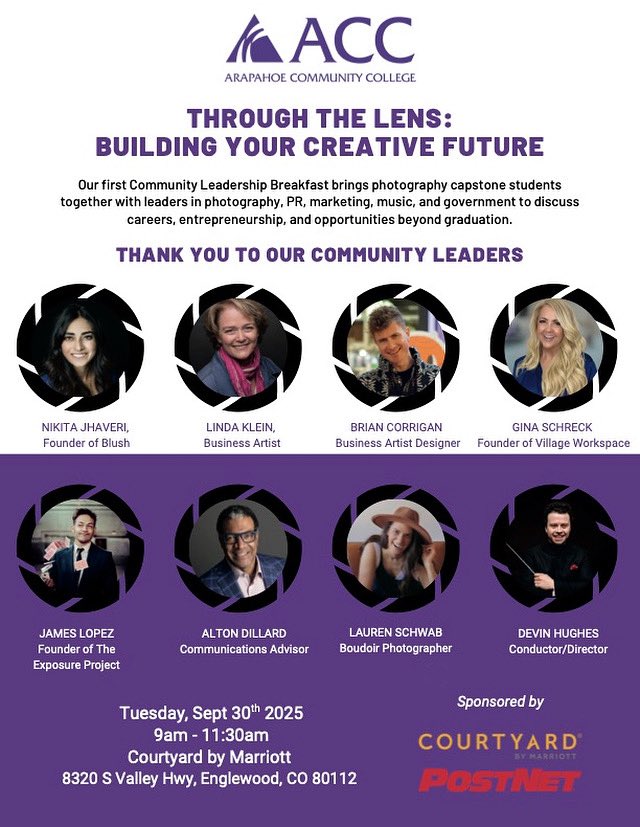 Excited to join community leaders at <a href="/ACCColorado/">ACC Colorado Chapter</a> for Through the Lens: Building Your Creative Future! 🎶✨
Big thanks to Talia Bond &amp; ACC for producing this inspiring event.

#CreativeFuture #CommunityLeadership