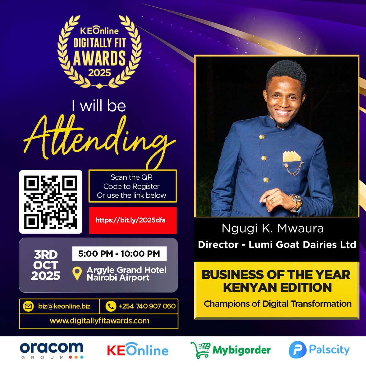 Honoring Digital Champions! Our sister brand <a href="/keonlinebiz/">KEOnline - Online Presence Fitness</a>  is hosting the #DigitallyFitAwards 
Don’t miss this celebration of innovation and impact. Register: shorturl.at/0njB1

#DigitallyFitAwards Jubilee Wisdom 50%off BornToThrive freeonline smes marketing