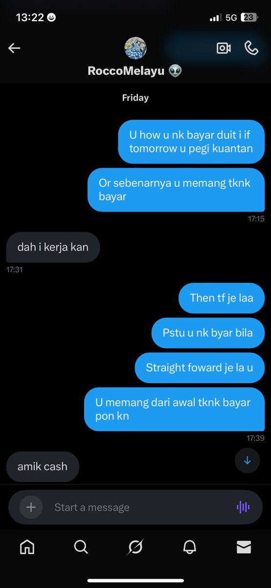 DomoAreegatou's tweet photo. pastu bila dia keep reminding kau untuk bayar hutang again and again, sampai mcm mengemis

finally kau cakap akan bayar

TAPI LETAK SYARAT BAYAR IN CASH AND DAPAT FUCK THE GIRL ONE LAST TIME BEFORE CIAO

haih brokecockmelayu ni @RoccoMelayu 

mentang2 kote awam, tunjuk pandai lak https://t.co/OUADQQOzrE