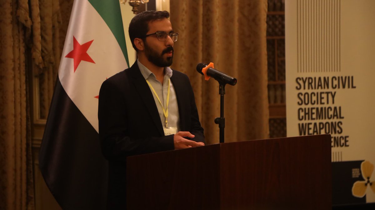 Syrian CSO Conference on Chemical Weapons tweet media