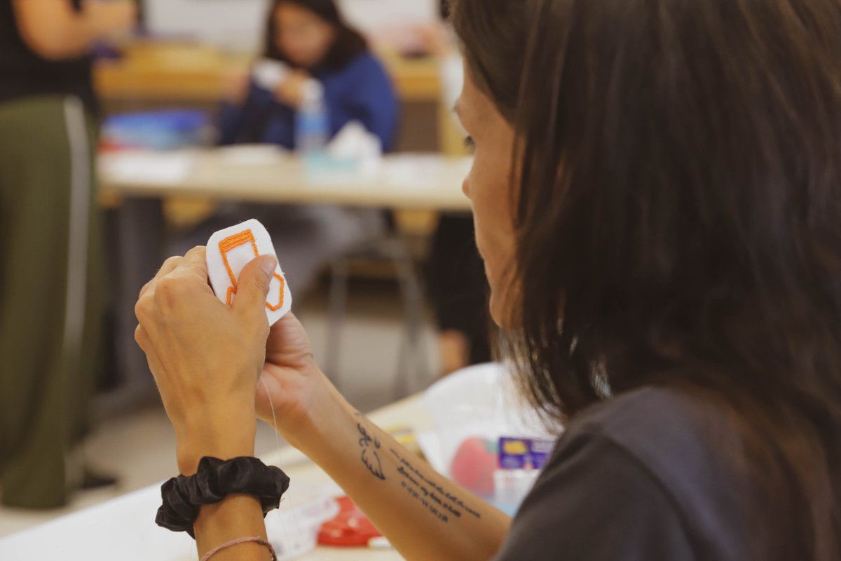 Yesterday, participants in the Azhemiinigoziwin women's empowerment program learned to bead with Danica Medicine, making small orange shirts to honour the children who lost their lives in residential schools.

Consider becoming an SGEI student: 7generations.org