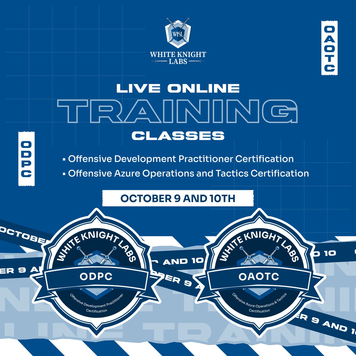 The ODPC/OAOTC live online sessions are coming up Oct 9–10. On-demand lays  the groundwork, but live training brings it together: hands-on analysis,  real-time Q&A, and applied tradecraft. Not enrolled? Start here:  https://t.co/7AvM7DJs4p