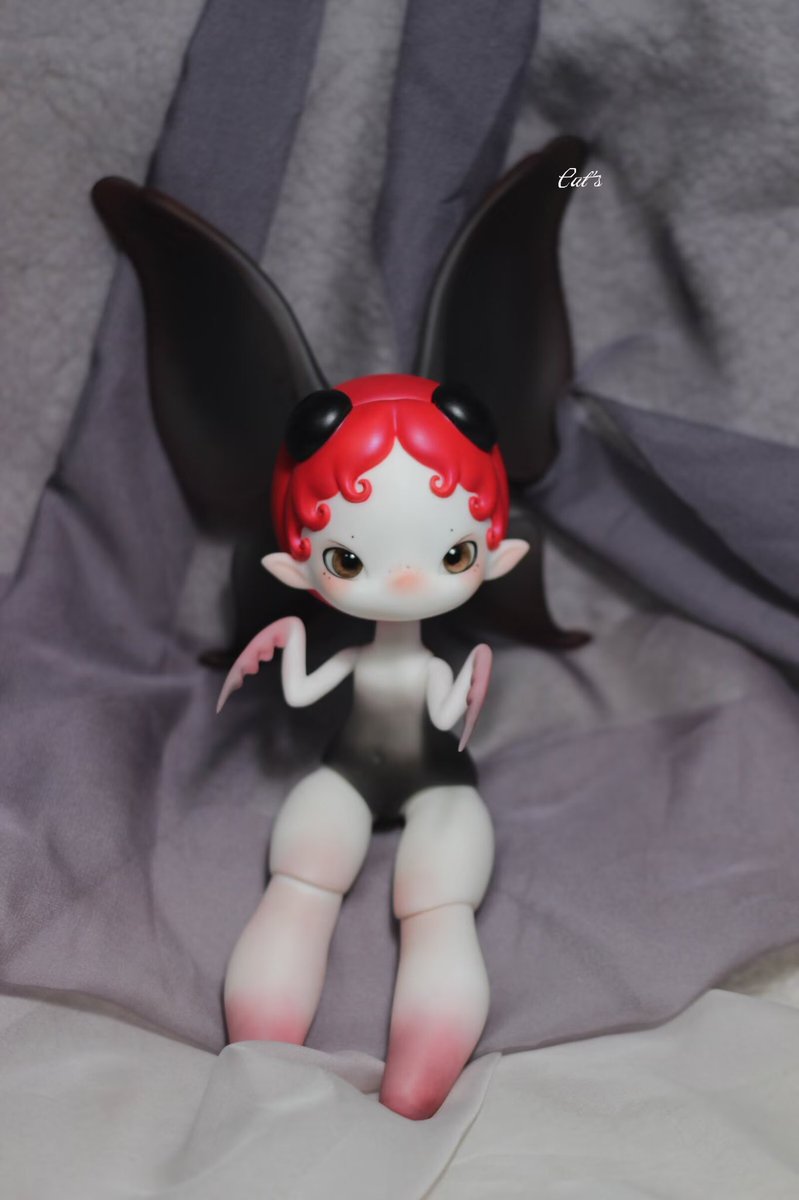 ray77708's tweet photo. #bjd #faceup  涂装一个特体小宠 https://t.co/Y28DGXJiz7