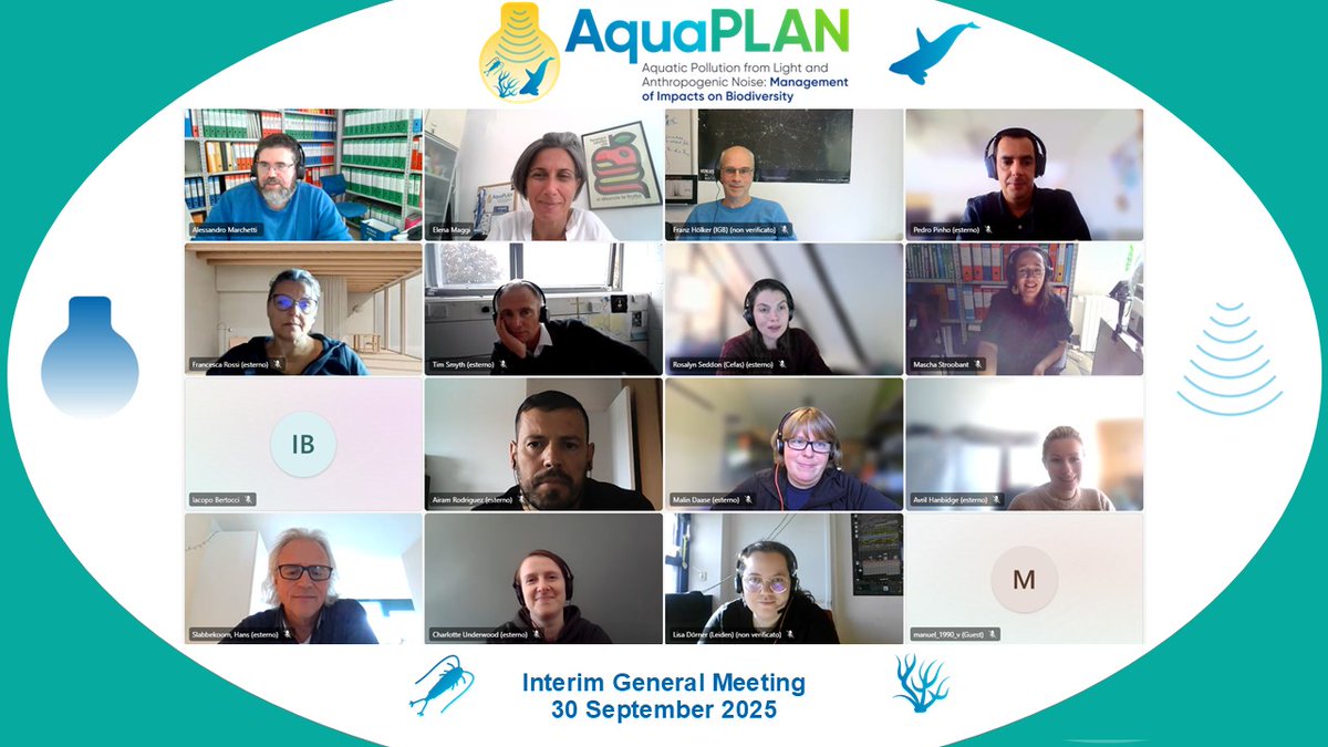 Today we had our AquaPLAN Interim General Meeting
✅ Next Steering Committee Meeting
📊 EC M18 Review Meeting Outcomes
✈️ Next Annual General Meeting – Lisbon in January!
🤝 Updated Consortium Agreement
⏱️ Upcoming Deliverables – Due end 2025
🌍 Updates from <a href="/AllAtlanticO/">All-Atlantic Ocean Research & Innovation Alliance</a> Forum