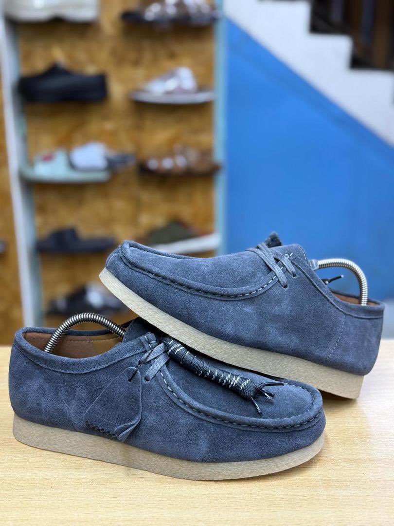 ims様 CLARKSWallabeeGTX Blue/Grey Sde 24S Clarks Wallabee GORE-TEX Blue Grey Suede 26176570 UK 4-13 | eBay