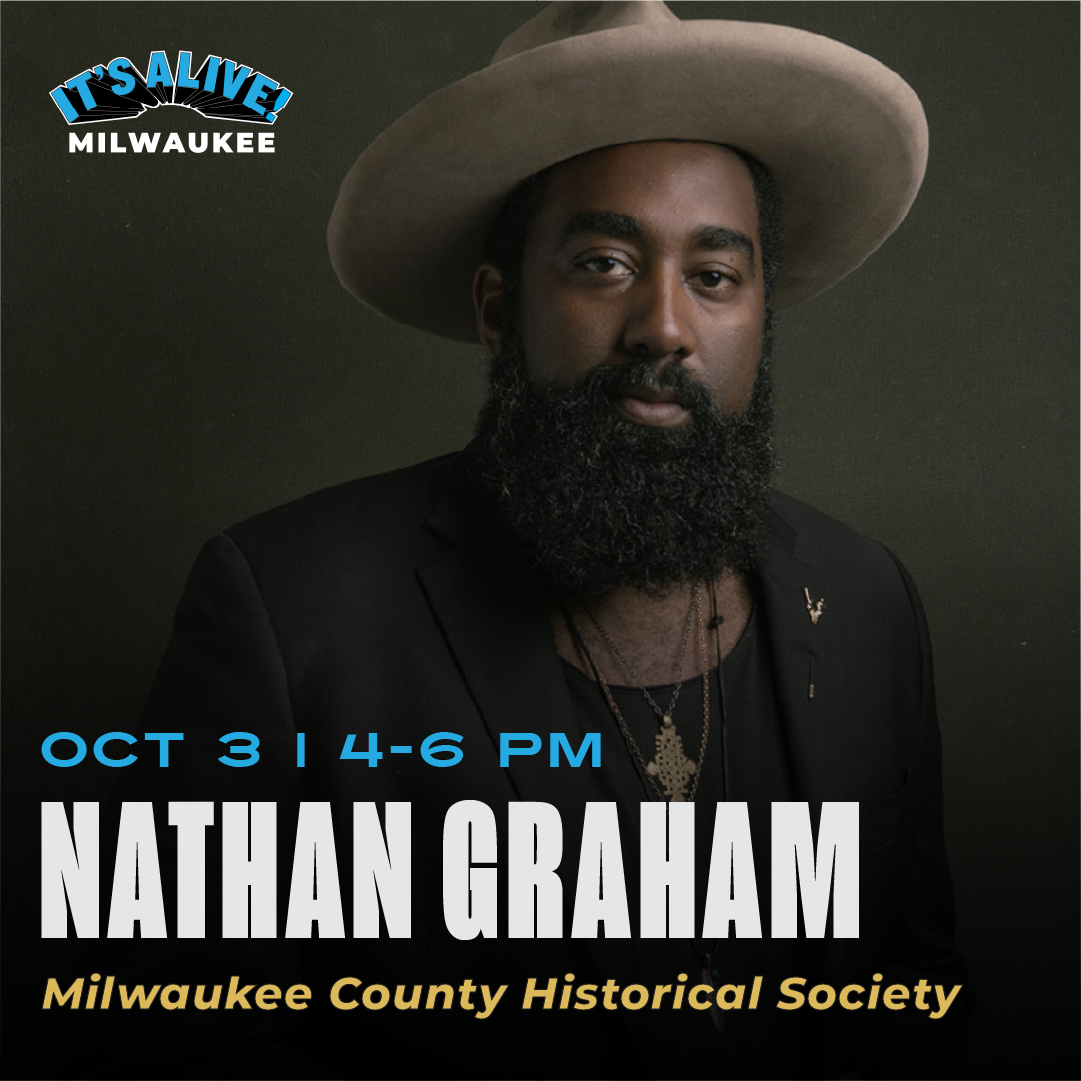 MkeTheater's tweet photo. ✨ Join us for the final It's Alive! of the season THIS FRIDAY! Food, drinks, vibes, and free live music from Nathan Graham from 4–6 PM at @mkehistory 🎶

Presented in partnership with @visitmilwaukee, @PabstTheaterGRP, &amp; @MilwDowntown. See you there! → https://t.co/szJbe7Zm1K https://t.co/jOXeMri4lV