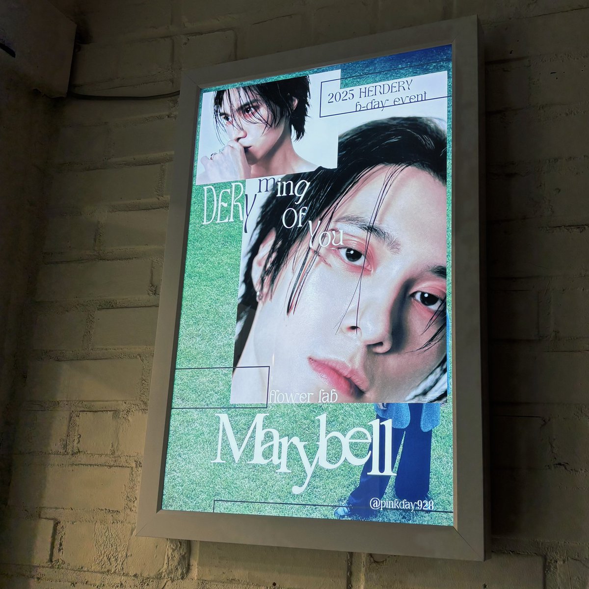 pinkday928's tweet photo. 2025.09.28-09.29
#DERYmingOfYou in Seoul 💐

이벤트에 와주신 Honey분들, 많은 도움을 주신 marybell님, 그리고 우리의 다이아몬드 Hendery💎 모든 분께 감사드립니다🫶
沢山のご関心ありがとうございました！また来年お会いしましょう♡
#HAPPYHENDERYDAY https://t.co/1mS42qzXbw
