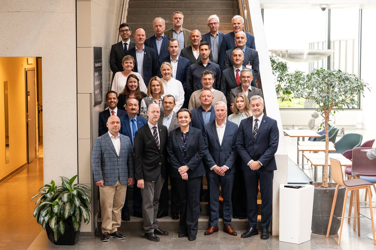 Vic13tory's tweet photo. Last week, September 24-25, 2025, we hosted our first NATO SPS ARW, titled ‘Logistics in Support of the Aerial Domain Operations and Missions’ at the SEDU. It is the result of a joint grant application by me and Col Nevzorov from Kharkiv Air Force University #nato #fhs #air https://t.co/WSv2ZCNZ3S