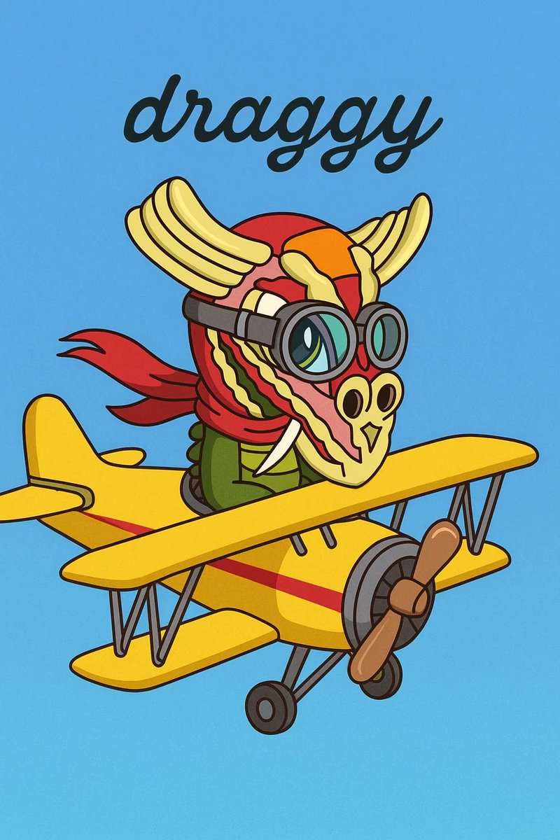 Follow captain $DRAGGY to new heights 🚀🚀
