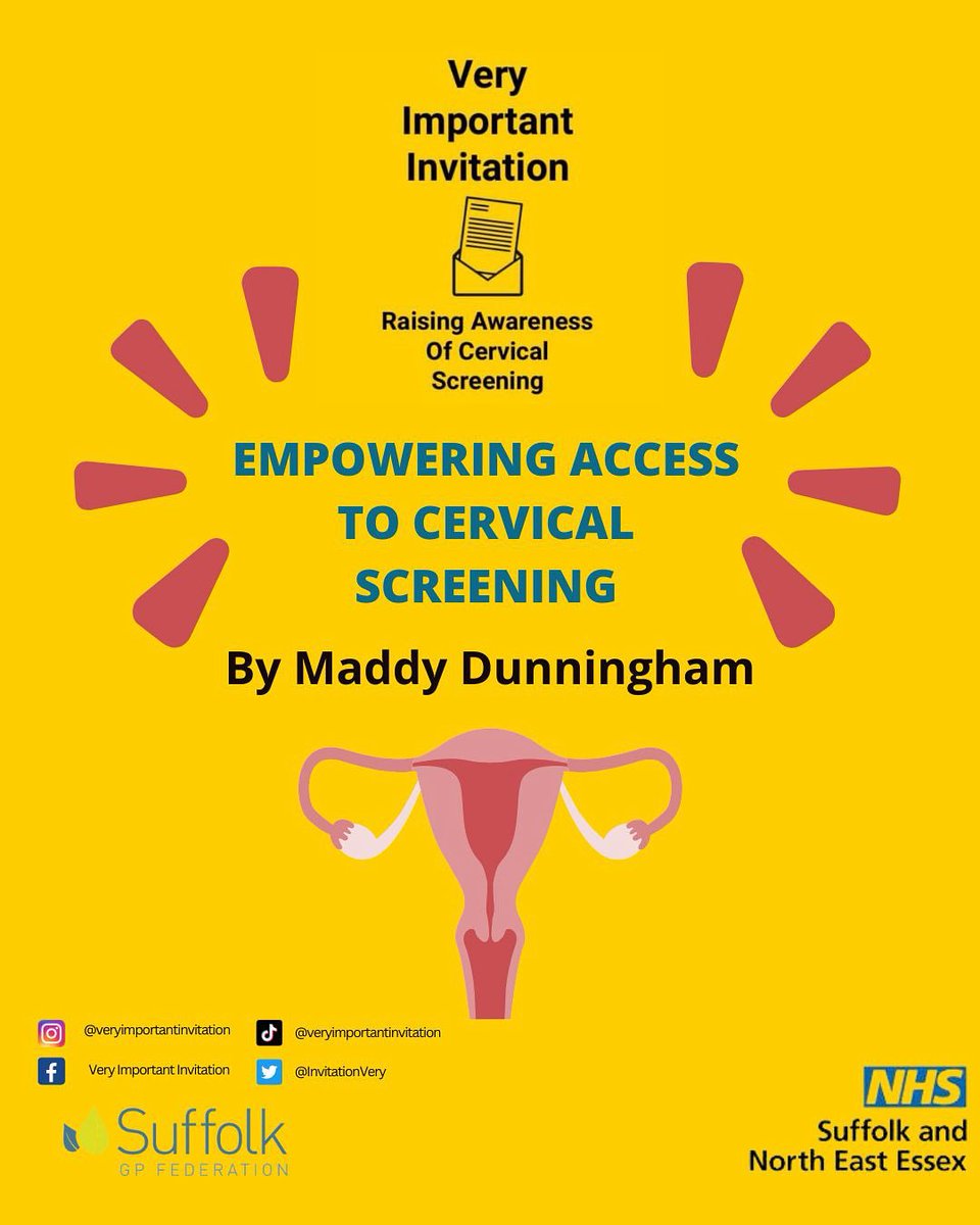Very Important Invitation - Cervical Screening tweet media
