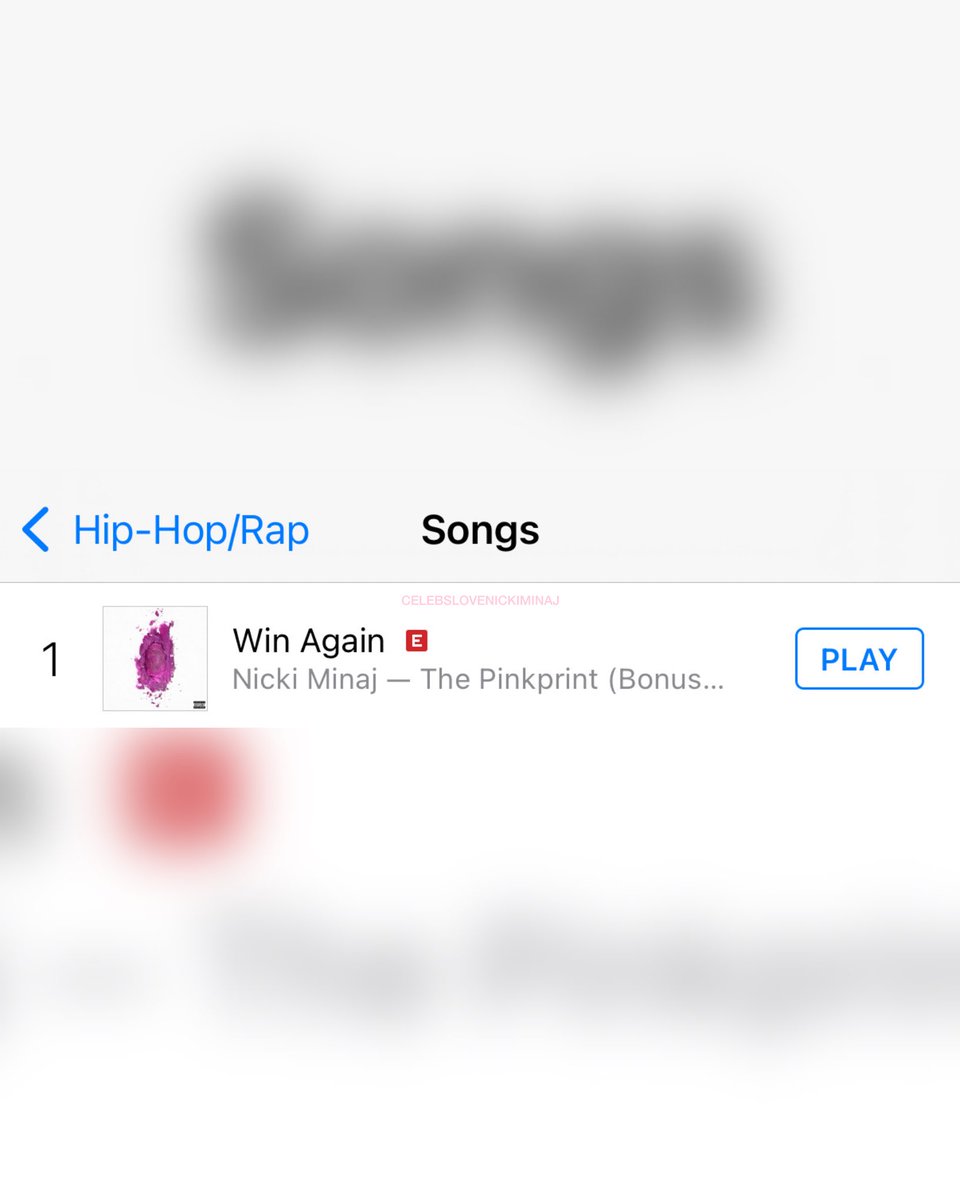 .<a href="/NICKIMINAJ/">Nicki Minaj</a>’s “Win Again” has entered the top 10 of U.S. iTunes for the first time ever after it was released in 2014.👸🏽😍❤️🦄 #NickiMinaj #CelebsLoveNickiMinaj