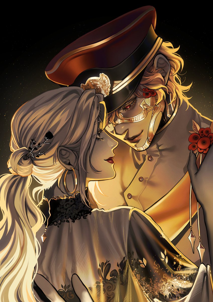 #MPC5event4

"จากนี้เจ้าอย่าได้ทรยศข้าเป็นอันขาด"

เกรย์ได้บอกกับชายที่เธอพามาเป็นคู่เต้นในวันนี้.........ไม่สิ ตอนนี้ได้กลับมาเป็นคู่หมั้นกันแล้ว

"แน่นอน......ยอดรัก"

CMS. Poey Irin