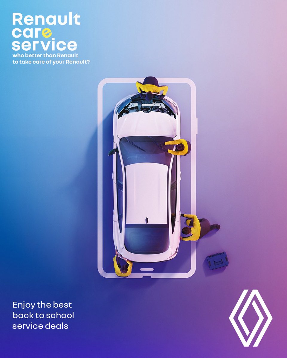 استعد لبداية جديدة مع أفضل عروض الصيانة المصممة خصيصًا لسيارتك
#خدمة_رينو #عروض_العودة_للمدارس #صيانة_سيارات #رينو
#الكويت #مرحبا_بابطين ☎️ 1804888
#renault #RenaultKuwait