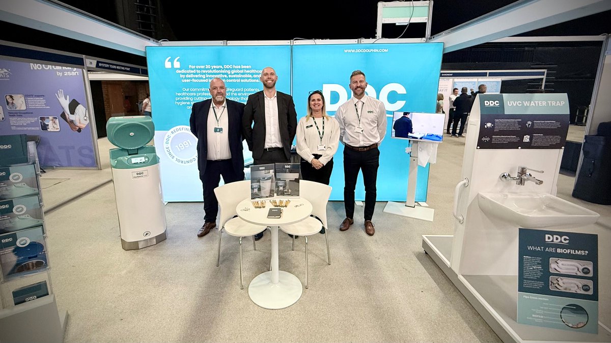 we_are_ddc's tweet photo. It was great to meet healthcare professionals from across the sector at the Infection Prevention Society Conference. Thanks to everyone who stopped by Stand 30, we appreciated the chance to share what we do and hear about the challenges and wins you experience day to day 👔 https://t.co/ZfVKKcuthu