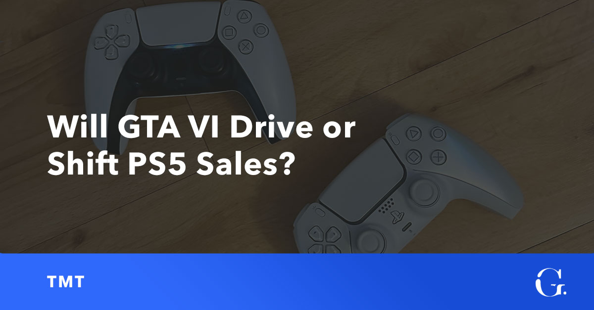 Guidepoint's tweet image. How will GTA VI impact PlayStation 5 demand and Sony’s live service strategy? A Former Director of Analytics at Sony PlayStation shares insights on GTA VI’s expected effect on PS5 and PS5 Pro sales and what it means for the company’s next-generation strategy:…