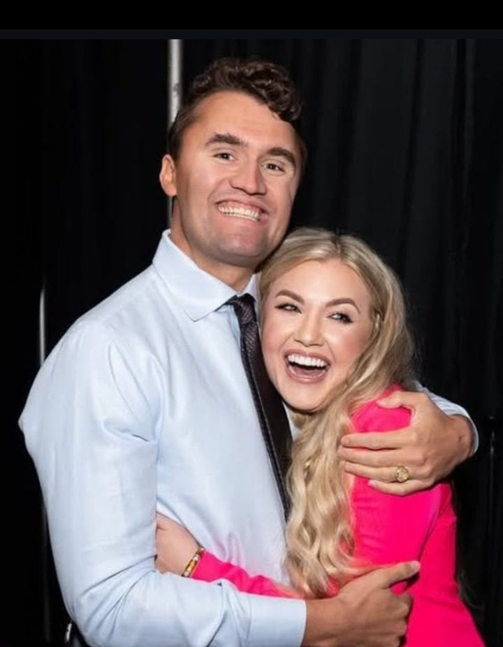 Martin809h's tweet photo. Even though you can still see Erika smile sometimes, you will never see Charlie again. He has already left his family and all of us behind. We lost a young and intelligent person, but his voice will always remain in our hearts and souls🇺🇸✝️

#juseswithus https://t.co/1InIpkoFXv