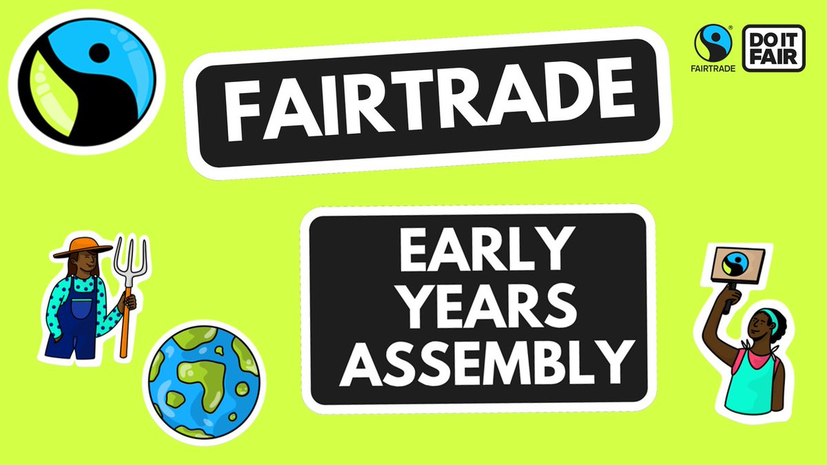 BRAND NEW RESOURCES - Early Years Fairtrade assembly and script - Introduce young children to the idea of fairness through food!  schools.fairtrade.org.uk/teaching-resou…