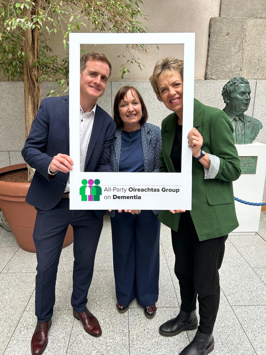 Glad to drop into the <a href="/alzheimersocirl/">The Alzheimer Society of Ireland</a> Pre-Budget briefing today to hear their clear asks and meet so many there.

#Budget2026