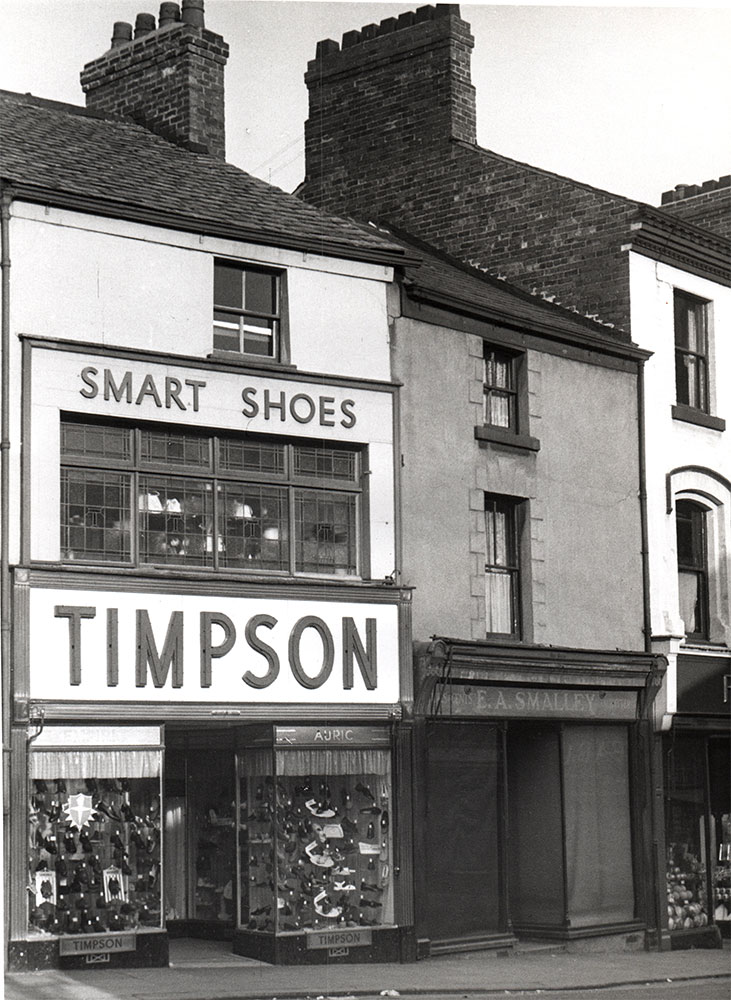 TimpsonArchive's tweet photo. Here we have two shots of store 154 in Barrow in Furness from 1967 and 1947 as you can see on the 1967 shot Woolworths appeared. The store was at 151 Dalton Road. @JayneMoobs https://t.co/Wz29zDemSk