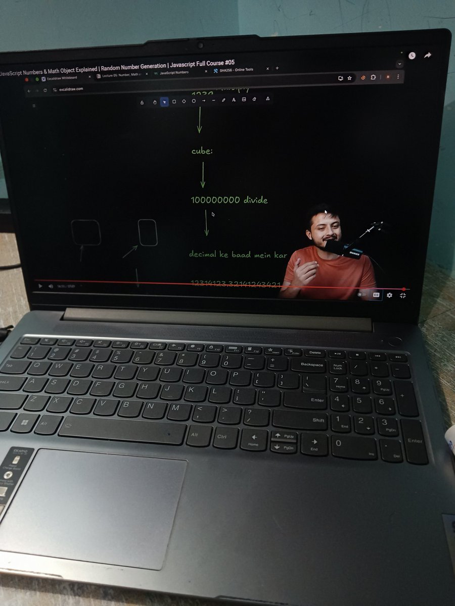 farjan477's tweet photo. 🗓️Day 20 of Js ("बाप" serise by coderarmy).....

-->Complete Numbers 
-->Complete Math 
-->complete Random number generator..

Thank you @rohit_negi9 bhaiyaa..
#coderarmy #javascript #WebDevelopment #LearnAndGrow 
#LearnInPublic https://t.co/ocl8RDnWju