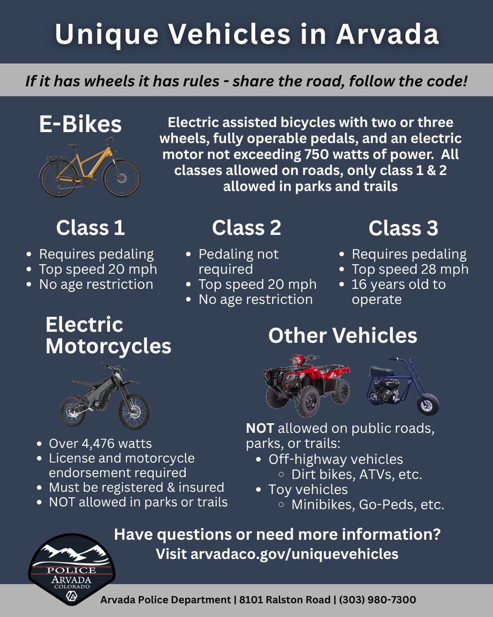 Arvada Police tweet media
