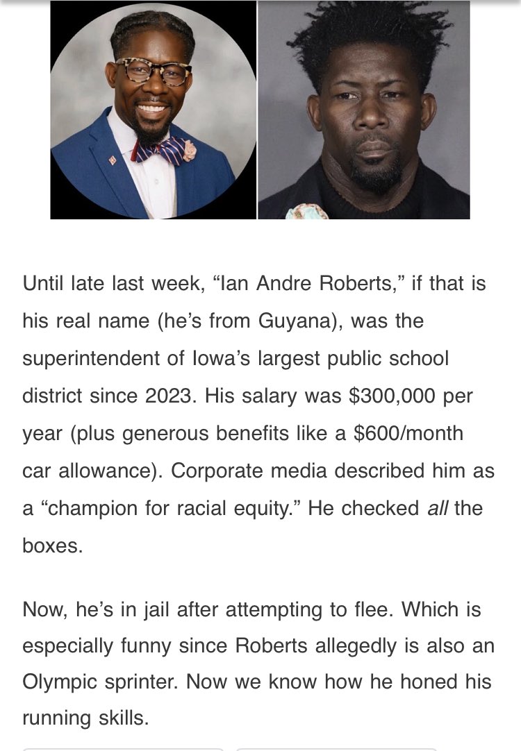 4Lamedvav's tweet image. Is Ian Andre Roberts another Obama?
#Grifters #Conmen. #Fraudsters.