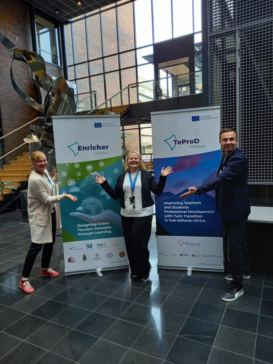TeProD_Project's tweet photo. At HHUAS' Research Day on September 26, two Erasmus+ projects, TeProD and ENRICHER hubs, were presented from the coordinator’s perspective. Both projects are led by HHUAS, exemplifying impactful international cooperation in higher education. 

#TeProD #Twintransition #EUfunded https://t.co/VCSl5dp7n8