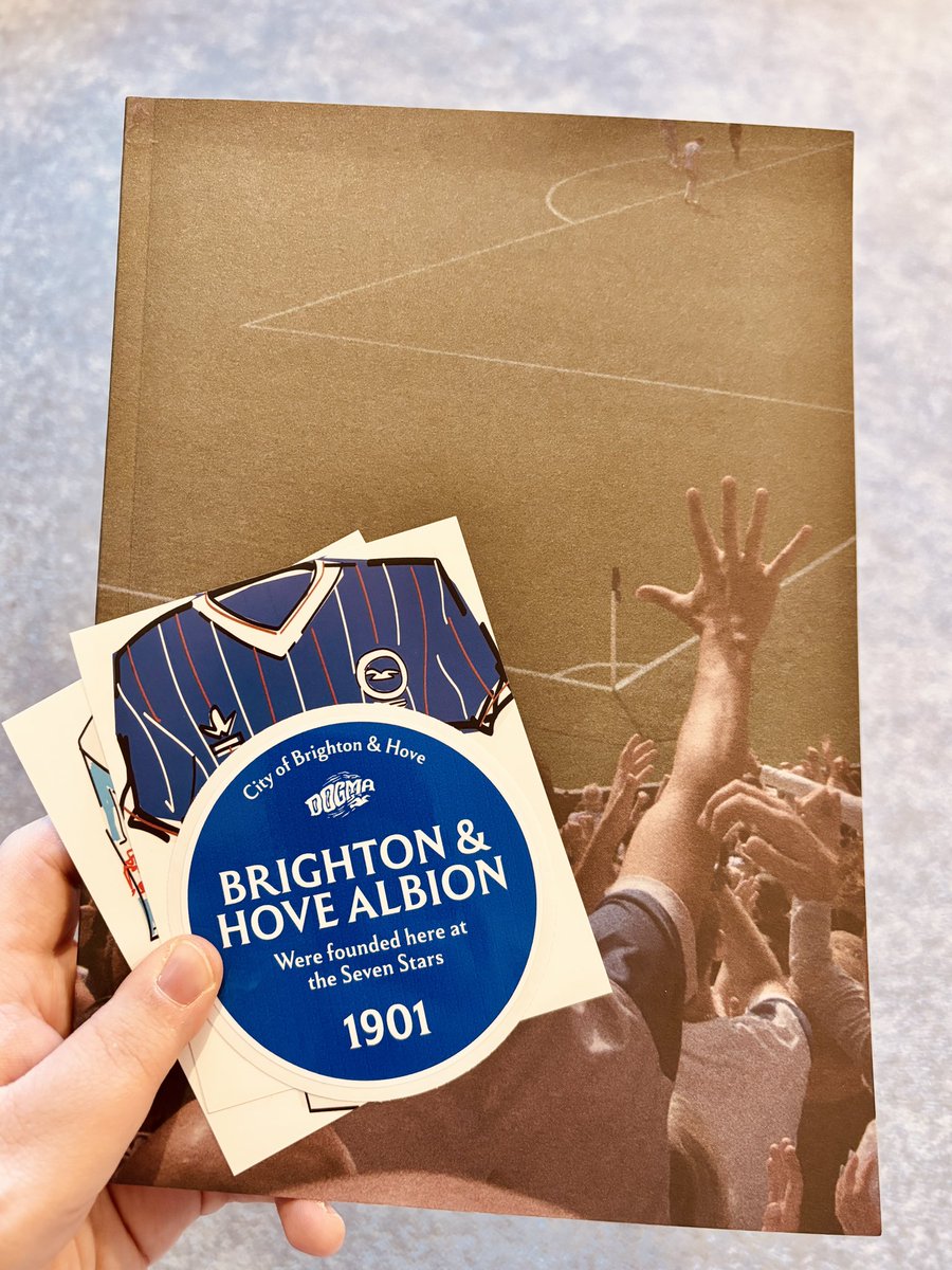 🚨 It’s a <a href="/DogmaBrighton/">Dogma</a> kinda day! 

Go and get your copy NOW @ dogmabrighton.co.uk 📖

#BHAFC 🔵⚪️