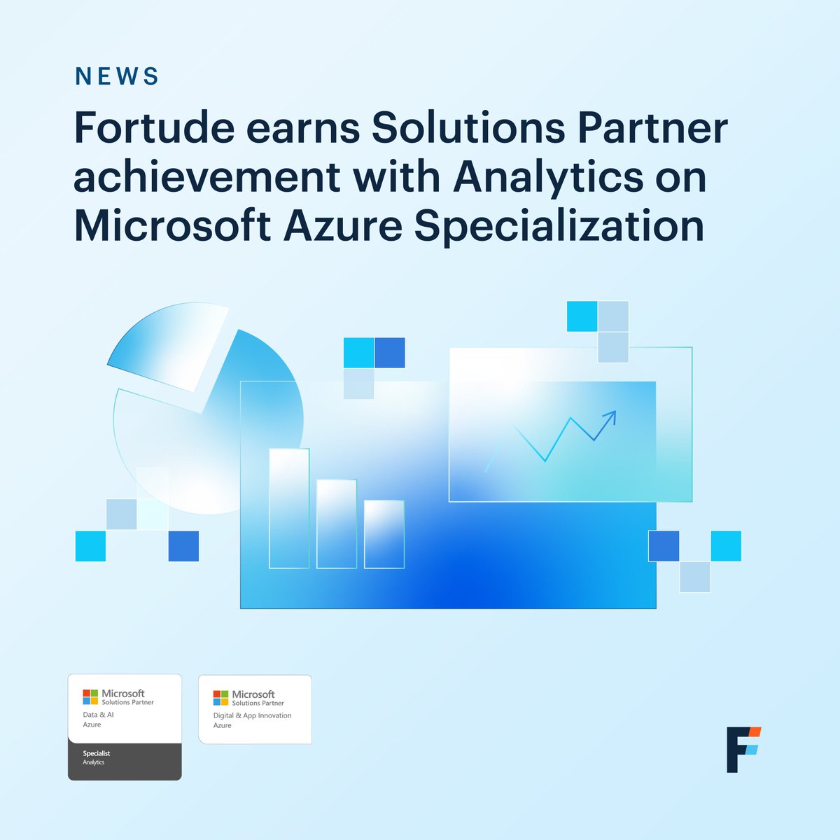 📢 Fortude has achieved the sought-after Analytics on Microsoft Azure specialization, reinforcing its expertise in planning and delivering analytics solutions on Azure.

The specialization was awarded after a <a href="/Microsoft/">Microsoft</a>-commissioned audit of Fortude’s delivery, skills, customer