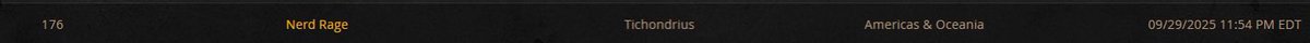 NerdRageGuild's tweet photo. Dimensius down! World 176th! Last night we achieved our 5th Hall of Fame in a row, with it being our best ranking yet. Thank you to everyone who helped make this possible! 

Onto Midnight!

#warcraft https://t.co/HVE8BF7QuB