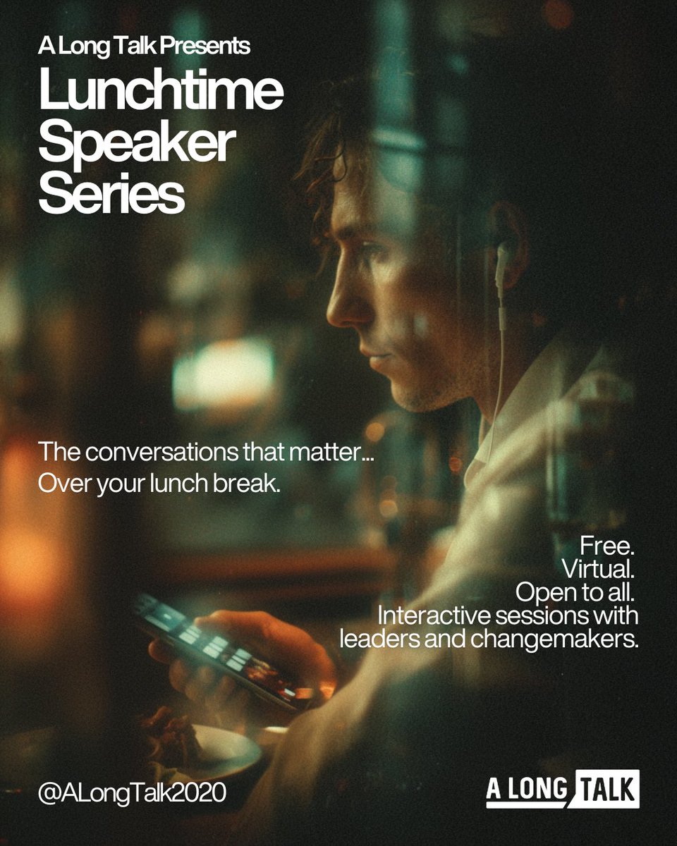 Your lunch break is turning into your learning break.

Join us this Thursday from 12-1 PM to discuss the importance of embracing cultural differences with Rev. David Willliamson!

Spots are filling fast - secure yours here: eventbrite.com/e/embracing-cu…