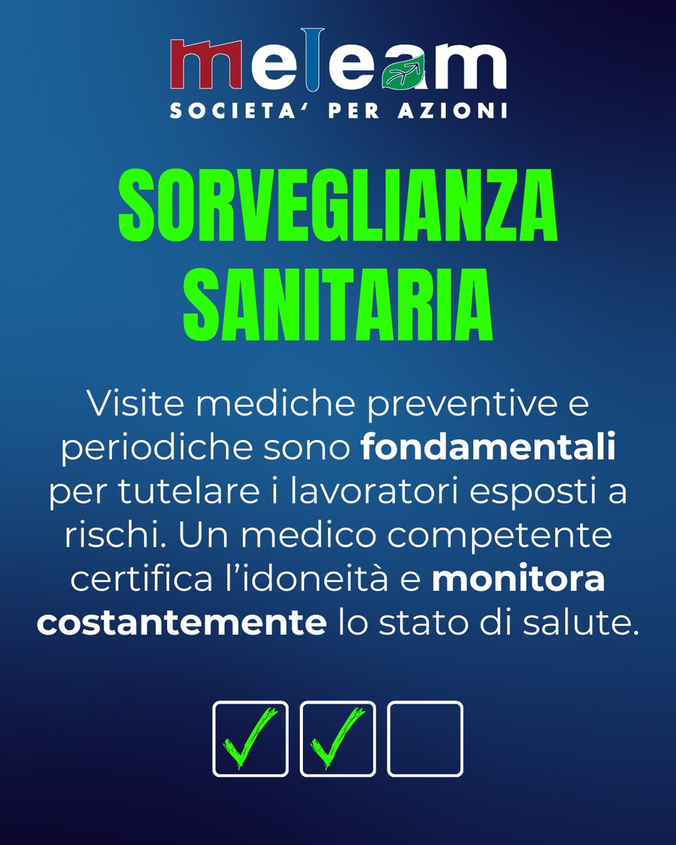 meleamspa's tweet photo. 📋 Essere in regola con le normative non è mai stato così facile! Scopri i 5 step fondamentali per garantire sicurezza e conformità nella tua azienda. https://t.co/50ubXZPG7p