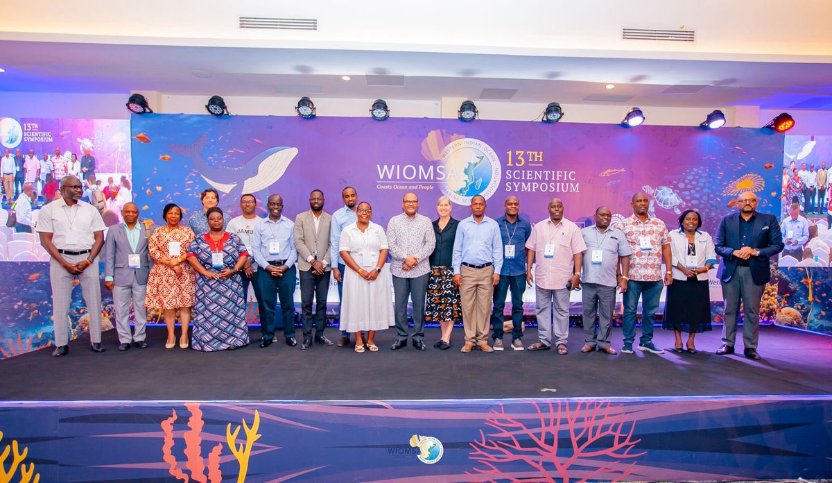 The 13th <a href="/wiomsa/">WIOMSA</a> Symposium in Mombasa 🇰🇪 was opened by CS <a href="/HassanAliJoho/">Hassan Ali Joho, EGH.</a> represented by <a href="/PS_Betsy_Njagi/">PS Betsy Njagi,CBS - Blue Economy</a>. I was honored to deliver Keynote on Role of Science, Technology &amp; Innovation in Africa’s Blue Economy before a gathering of 1200 people from 32 countries. #Africa’s ocean