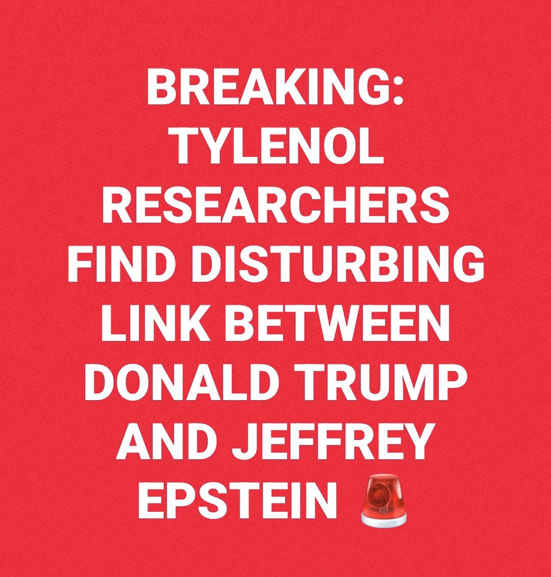 <a href="/nicksortor/">Nick Sortor</a> Including Tylenol  ?