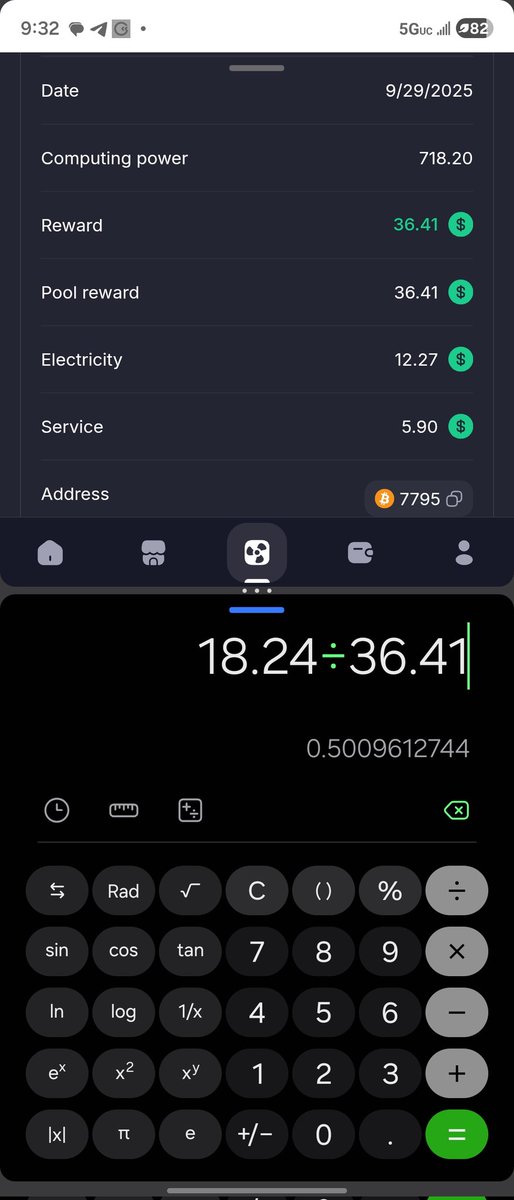 noeffortmining's tweet image. What a difference a few days makes. When #bitcoin was at $108k, I was only netting ~47%. Now, I&apos;m back at 50%! Let&apos;s go, everyone! We are back! #cloudmining #GoMining